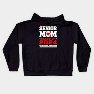 senior mom 2024 graduation class Kids Hoodie